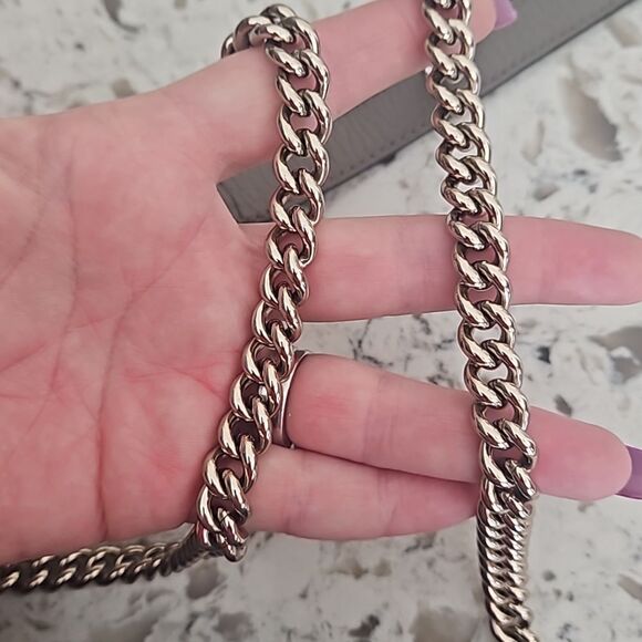 Gucci Taupe Pebbled Leather Shoulder Bag with COA - Picture 17 of 17